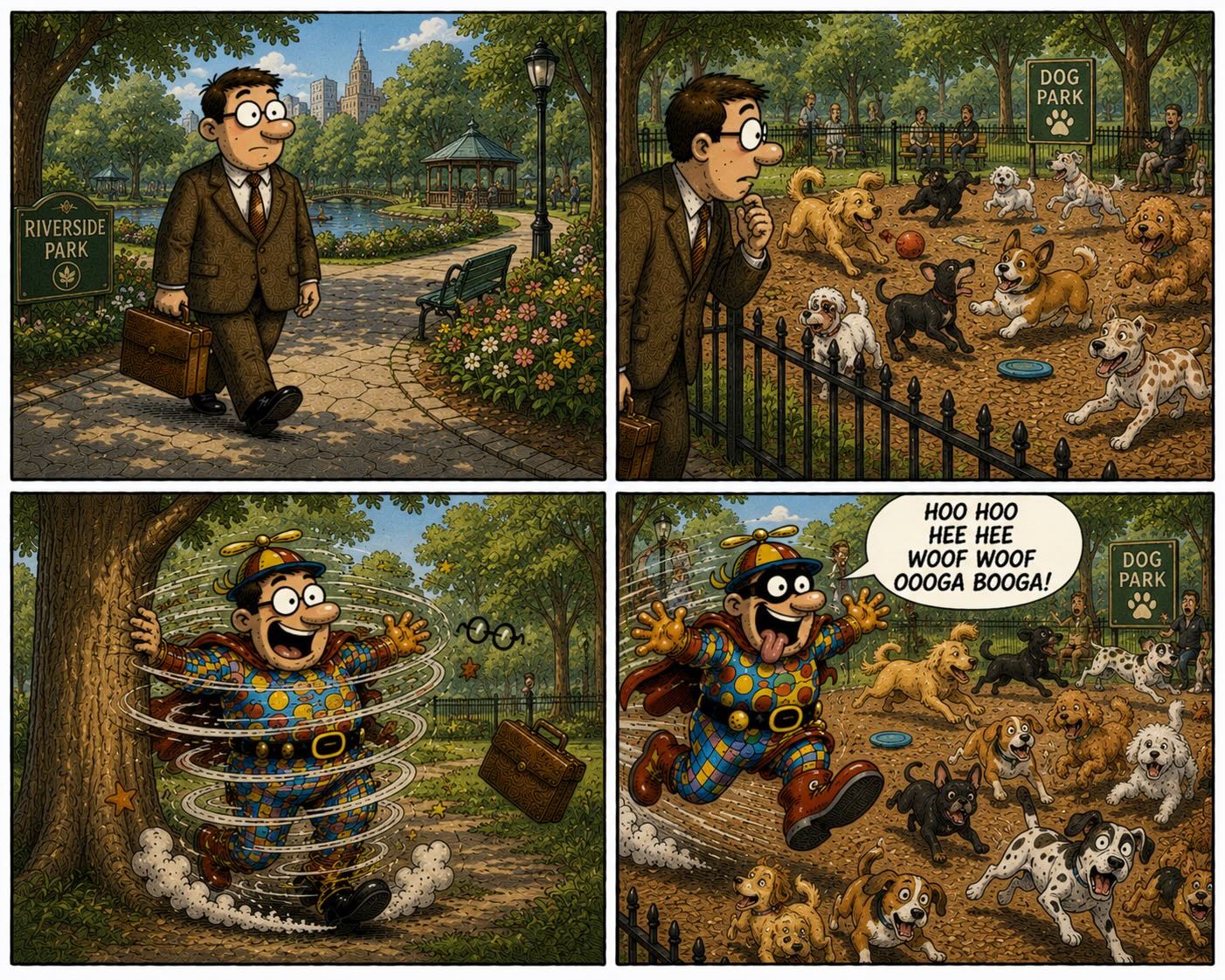 Silly hero unleashed